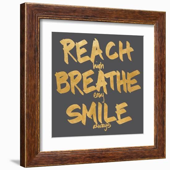 Reach, Breathe, Smile-SD Graphics Studio-Framed Art Print