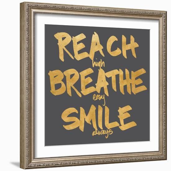 Reach, Breathe, Smile-SD Graphics Studio-Framed Art Print