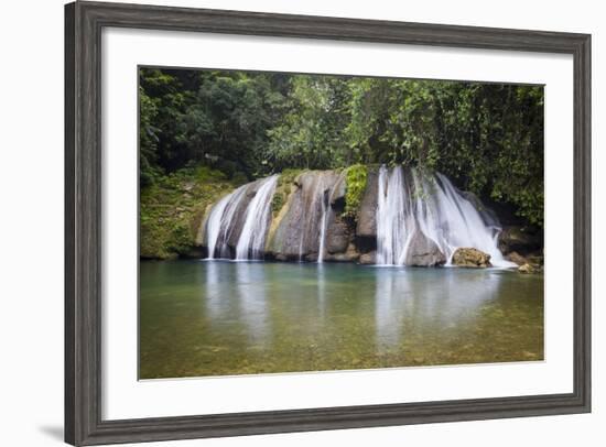 Reach Falls, Portland Parish, Jamaica, West Indies, Caribbean, Central America-Doug Pearson-Framed Photographic Print