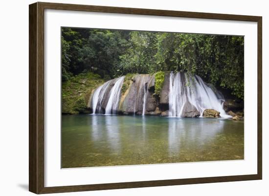 Reach Falls, Portland Parish, Jamaica, West Indies, Caribbean, Central America-Doug Pearson-Framed Photographic Print