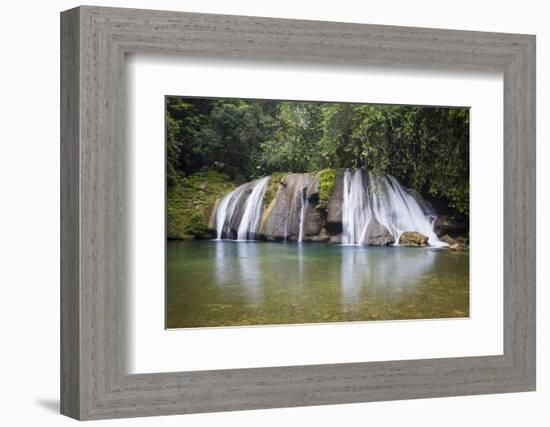 Reach Falls, Portland Parish, Jamaica, West Indies, Caribbean, Central America-Doug Pearson-Framed Photographic Print