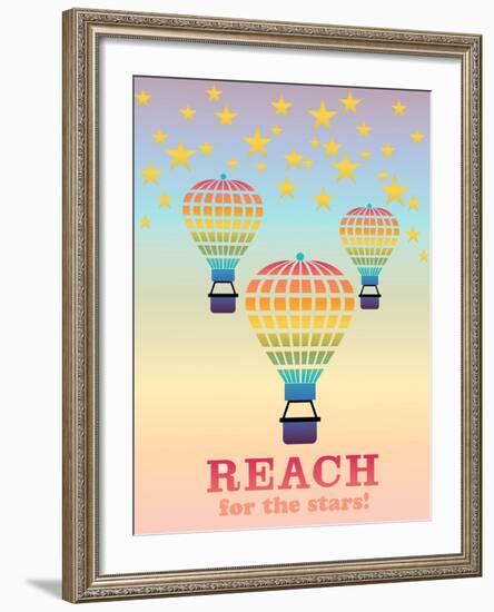 Reach for the Stars-Mindy Howard-Framed Giclee Print