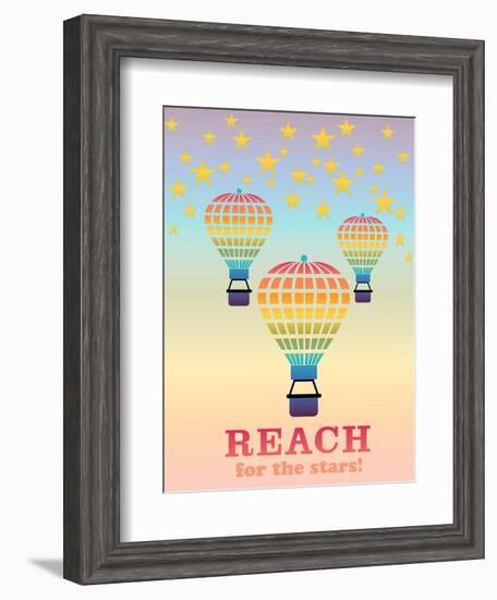 Reach for the Stars-Mindy Howard-Framed Giclee Print