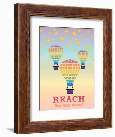 Reach for the Stars-Mindy Howard-Framed Giclee Print