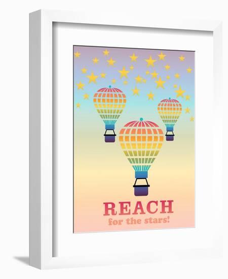 Reach for the Stars-Mindy Howard-Framed Giclee Print