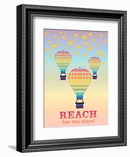 Reach for the Stars-Mindy Howard-Framed Giclee Print