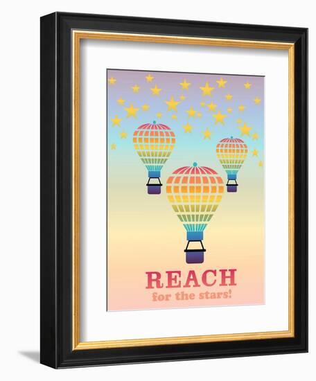 Reach for the Stars-Mindy Howard-Framed Giclee Print