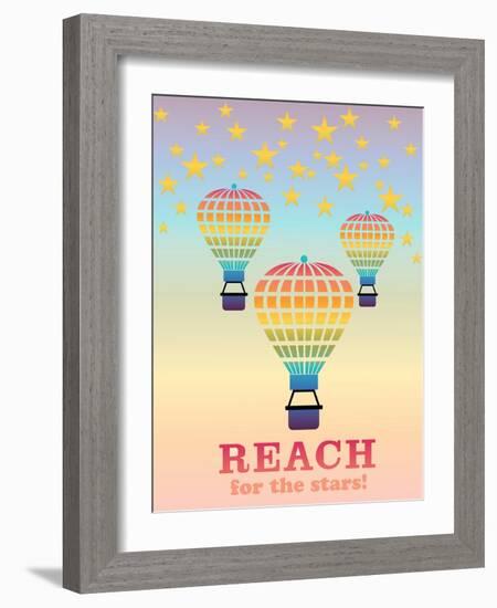 Reach for the Stars-Mindy Howard-Framed Giclee Print