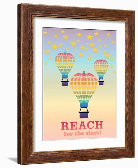 Reach for the Stars-Mindy Howard-Framed Giclee Print