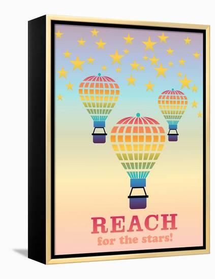 Reach for the Stars-Mindy Howard-Framed Premier Image Canvas