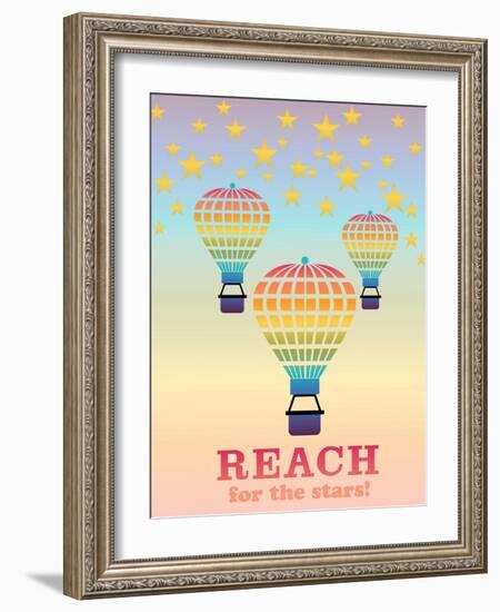 Reach for the Stars-Mindy Howard-Framed Giclee Print