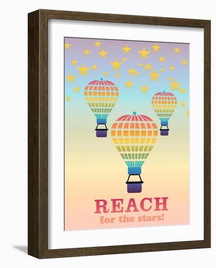 Reach for the Stars-Mindy Howard-Framed Giclee Print