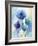 Reaching Blue-Tania Bello-Framed Giclee Print