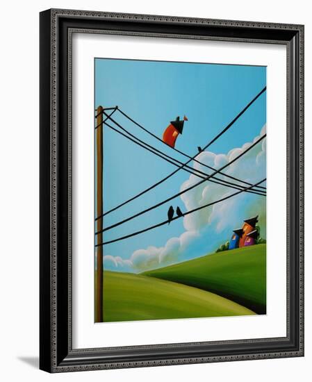 Reaching New Heights-Cindy Thornton-Framed Art Print