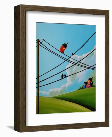 Reaching New Heights-Cindy Thornton-Framed Art Print