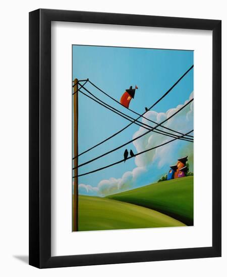 Reaching New Heights-Cindy Thornton-Framed Art Print