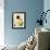 Reaction 2-Jazzberry Blue-Framed Giclee Print displayed on a wall