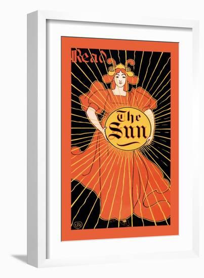 Read the Sun-Louis John Rhead-Framed Art Print