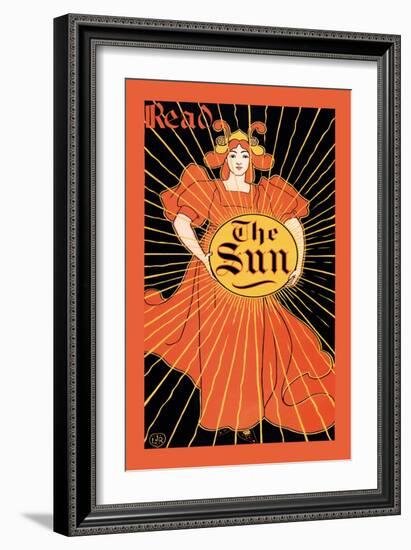 Read the Sun-Louis John Rhead-Framed Art Print