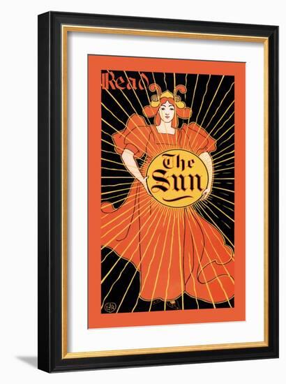 Read the Sun-Louis John Rhead-Framed Art Print