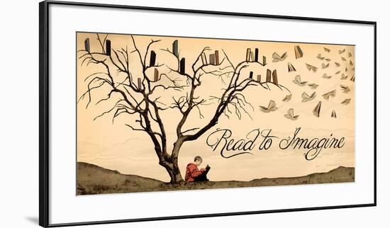 Read to Imagine-Jeanne Stevenson-Framed Art Print