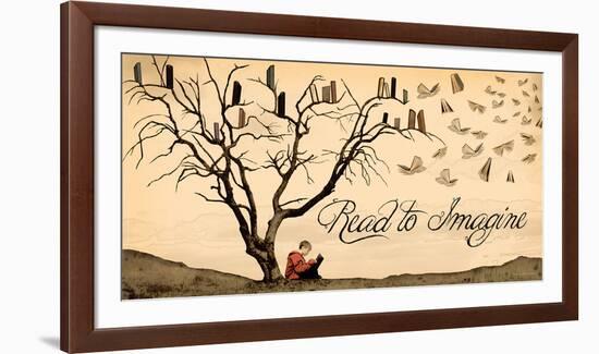 Read to Imagine-Jeanne Stevenson-Framed Art Print