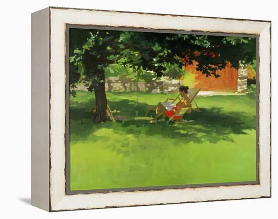 Reader-Daniel Cacouault-Framed Premier Image Canvas