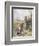 Reading by the Well-Myles Birket Foster-Framed Giclee Print