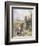 Reading by the Well-Myles Birket Foster-Framed Giclee Print