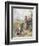 Reading by the Well-Myles Birket Foster-Framed Giclee Print