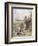 Reading by the Well-Myles Birket Foster-Framed Giclee Print