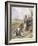 Reading by the Well-Myles Birket Foster-Framed Giclee Print