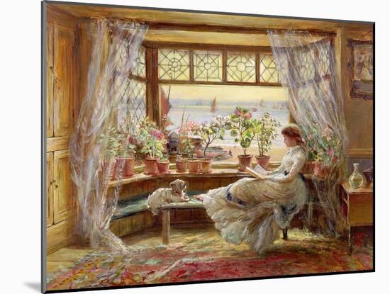 Reading by the Window, Hastings-Charles James Lewis-Mounted Giclee Print