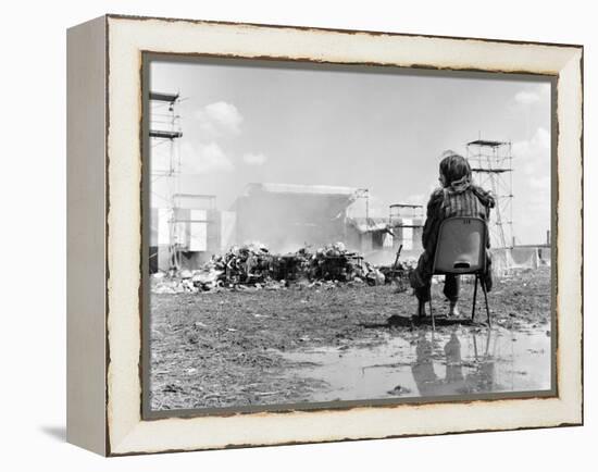 Reading Festival 1971-David White-Framed Premier Image Canvas