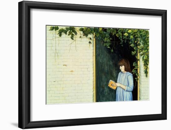 Reading Girl-Ditz-Framed Giclee Print