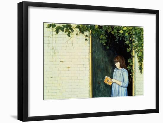Reading Girl-Ditz-Framed Giclee Print