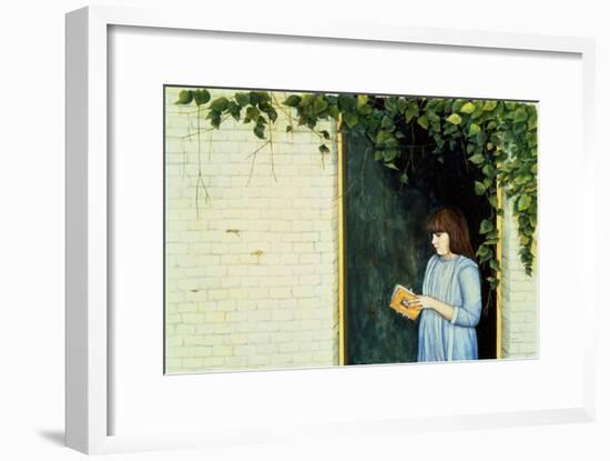 Reading Girl-Ditz-Framed Giclee Print