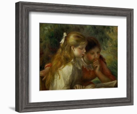 Reading (La Lecture), 1890-1895-Pierre-Auguste Renoir-Framed Giclee Print