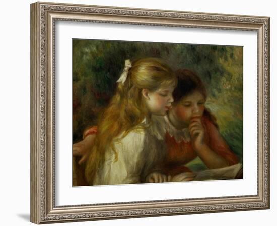 Reading (La Lecture), 1890-1895-Pierre-Auguste Renoir-Framed Giclee Print