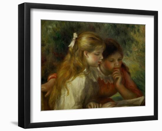 Reading (La Lecture), 1890-1895-Pierre-Auguste Renoir-Framed Giclee Print