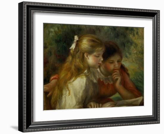 Reading (La Lecture), 1890-1895-Pierre-Auguste Renoir-Framed Giclee Print