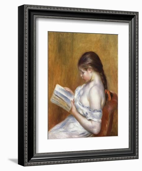 Reading, Painted in 1888-Edgar Degas-Framed Giclee Print