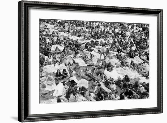 Reading Pop Festival, 1971-David White-Framed Photographic Print