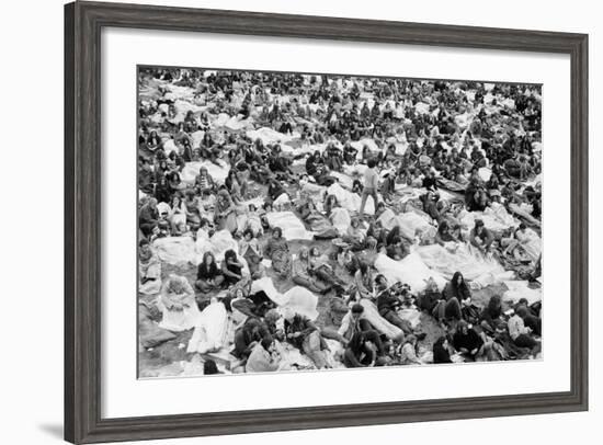 Reading Pop Festival, 1971-David White-Framed Photographic Print