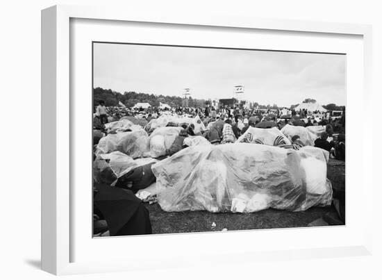 Reading Pop Festival, 1971-David White-Framed Photographic Print