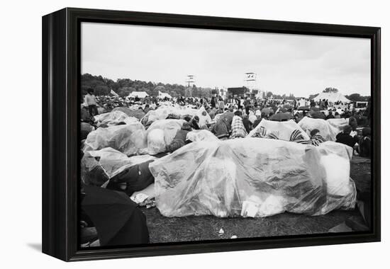 Reading Pop Festival, 1971-David White-Framed Premier Image Canvas