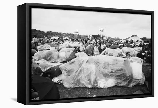 Reading Pop Festival, 1971-David White-Framed Premier Image Canvas