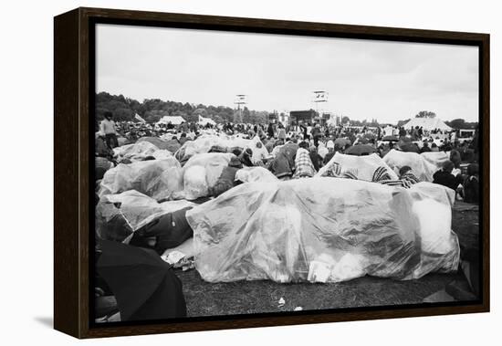 Reading Pop Festival, 1971-David White-Framed Premier Image Canvas