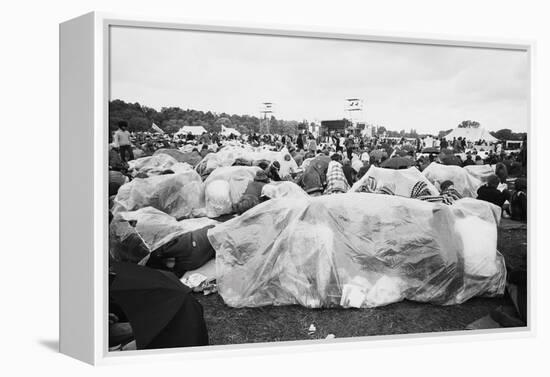 Reading Pop Festival, 1971-David White-Framed Premier Image Canvas