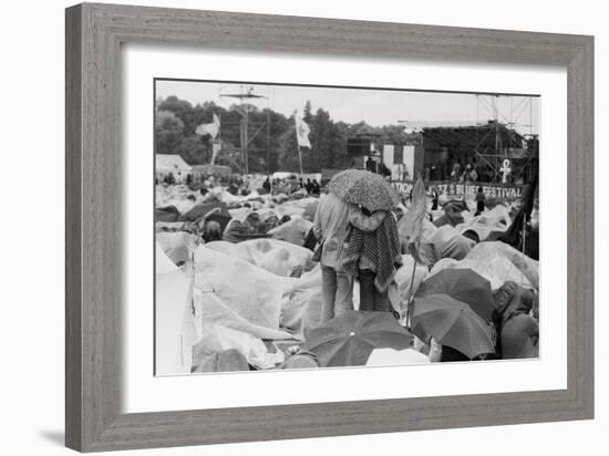 Reading Pop Festival, 1971-Kent Gavin-Framed Photographic Print